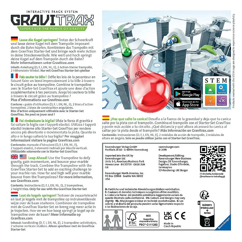 Remise 🎉 Ravensburger Gravitrax Élément Trampoline 👏 5 Remise 🎉 Ravensburger Gravitrax Élément Trampoline 👏 – Image 3