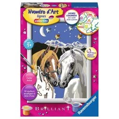 Acheter 😍 Ravensburger Numéro D'art - Petit - Chevaux Amoureux 🛒