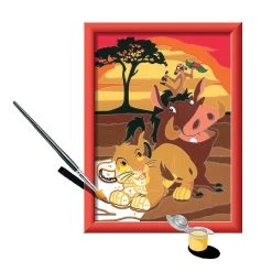 Budget 😀 Ravensburger Numéro D'art - Petit - Disney Le Roi Lion - Lion King 👏 -Ravensburger Soldes Boutique 4005556286768 2