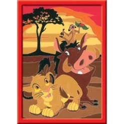 Budget 😀 Ravensburger Numéro D'art - Petit - Disney Le Roi Lion - Lion King 👏 -Ravensburger Soldes Boutique 4005556286768 4