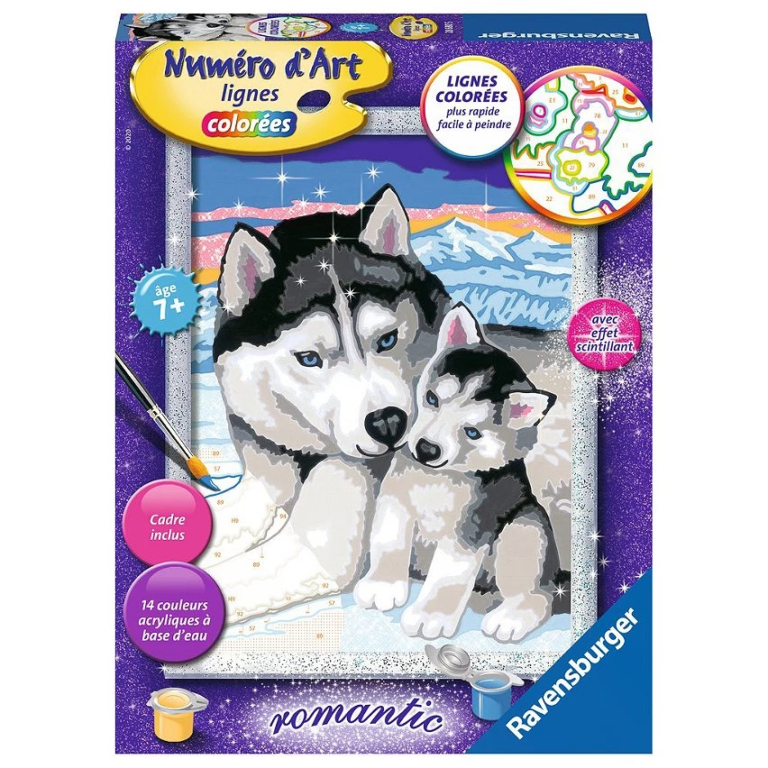 Les meilleures critiques de 🌟 Ravensburger Numéro D'art - Moyen - Doux Bisous De Husky 😍 3 Les meilleures critiques de 🌟 Ravensburger Numéro D'art - Moyen - Doux Bisous De Husky 😍