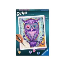 Coupon ❤️ Ravensburger Creart - 24X30 Cm - Hibou 😀