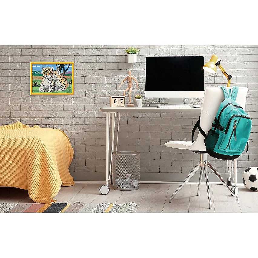 Top 10 👏 Ravensburger Numéro D'art - Moyen - Petits Léopards ❤️ 5 Top 10 👏 Ravensburger Numéro D'art - Moyen - Petits Léopards ❤️ – Image 3