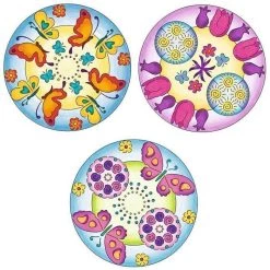 Acheter 😍 Ravensburger Mandala - Midi - Flowers & Butterflies ❤️ -Ravensburger Soldes Boutique 4005556298099 3