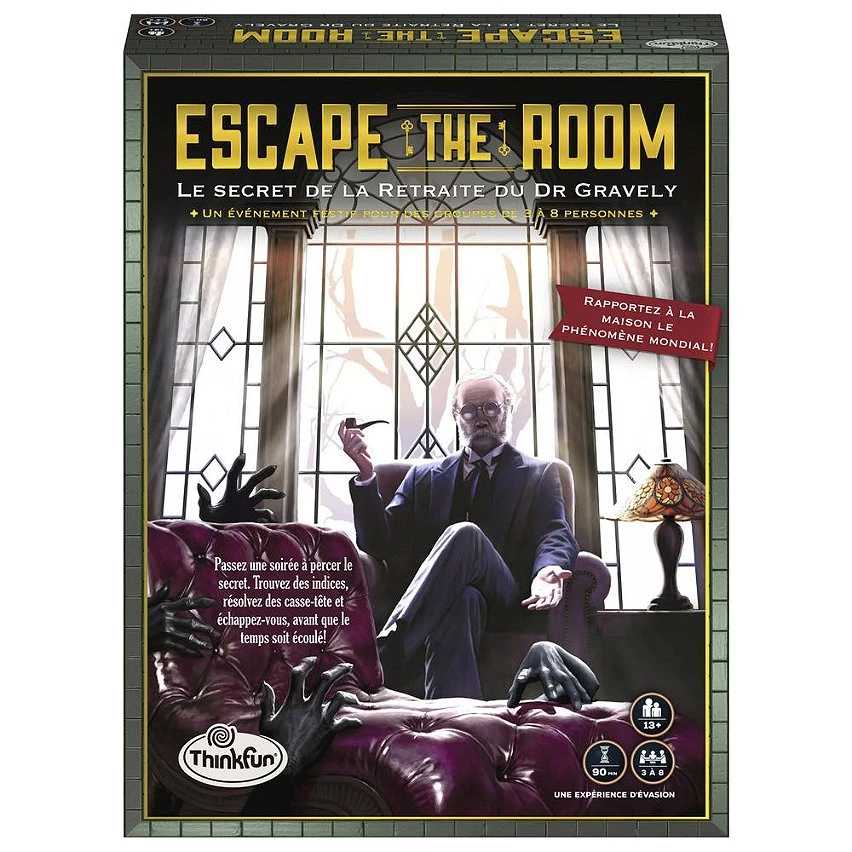Sortie 💯 Ravensburger Escape The Room - Le Secret De La Retraite Du Dr Gravely (F) 💯 3 Sortie 💯 Ravensburger Escape The Room - Le Secret De La Retraite Du Dr Gravely (F) 💯