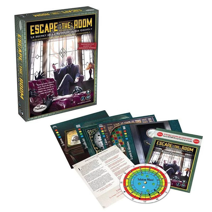 Sortie 💯 Ravensburger Escape The Room - Le Secret De La Retraite Du Dr Gravely (F) 💯 4 Sortie 💯 Ravensburger Escape The Room - Le Secret De La Retraite Du Dr Gravely (F) 💯 – Image 2