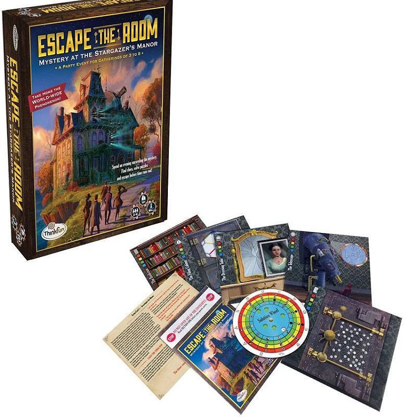 Le moins cher 🎁 Ravensburger Escape The Room - Mystère Au Manoir De LAstrologue (F) 😉 4 Le moins cher 🎁 Ravensburger Escape The Room - Mystère Au Manoir De LAstrologue (F) 😉 – Image 2