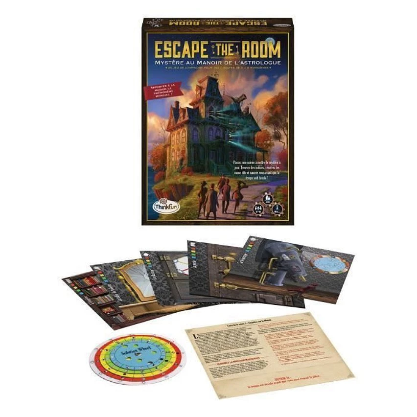 Le moins cher 🎁 Ravensburger Escape The Room - Mystère Au Manoir De LAstrologue (F) 😉 6 Le moins cher 🎁 Ravensburger Escape The Room - Mystère Au Manoir De LAstrologue (F) 😉 – Image 4