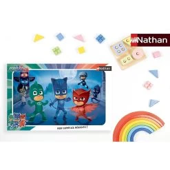 Budget 🎉 Ravensburger Puzzle Cadre 15 P - Yoyo, Bibou Et Gluglu / Pyjamasques - Pj Masks ✨ -Ravensburger Soldes Boutique 4005556860678 6