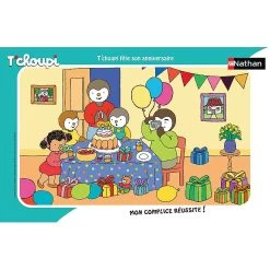 Promo 👏 Ravensburger Puzzle Cadre 15 P - T'choupi Fête Son Anniversaire - T'choupi&Doudou 👍 -Ravensburger Soldes Boutique 4005556860708 2