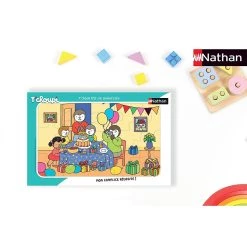 Promo 👏 Ravensburger Puzzle Cadre 15 P - T'choupi Fête Son Anniversaire - T'choupi&Doudou 👍 -Ravensburger Soldes Boutique 4005556860708 6