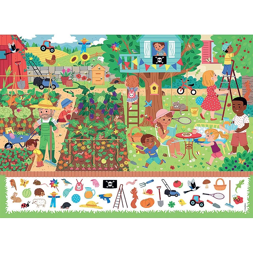 De gros 🤩 Ravensburger Puzzle 60 P - Au Jardin (Cherche Et Trouve) ❤️ 6 De gros 🤩 Ravensburger Puzzle 60 P - Au Jardin (Cherche Et Trouve) ❤️ – Image 4
