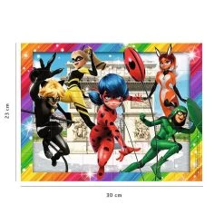 Budget 🥰 Nathan Puzzle 30 pieces - Ladybug et ses amis super-heros / Miraculous 😉 -Ravensburger Soldes Boutique 4005556863853 3