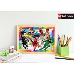 Budget 🥰 Nathan Puzzle 30 pieces - Ladybug et ses amis super-heros / Miraculous 😉 -Ravensburger Soldes Boutique 4005556863853 6