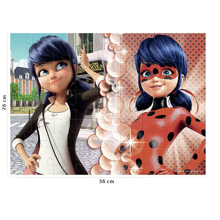 Meilleure affaire 🤩 Ravensburger Puzzle 45 P - Marinette Vs Lady Bug / Miraculous - Lady Bug 🤩 5 Meilleure affaire 🤩 Ravensburger Puzzle 45 P - Marinette Vs Lady Bug / Miraculous - Lady Bug 🤩 – Image 3