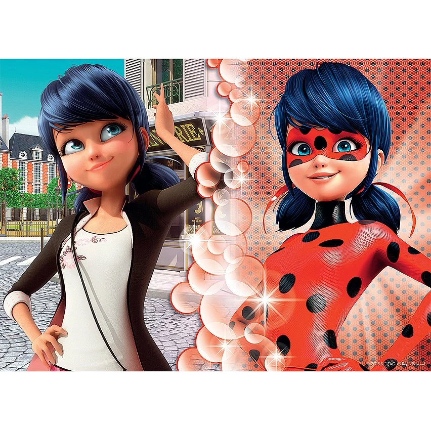 Meilleure affaire 🤩 Ravensburger Puzzle 45 P - Marinette Vs Lady Bug / Miraculous - Lady Bug 🤩 4 Meilleure affaire 🤩 Ravensburger Puzzle 45 P - Marinette Vs Lady Bug / Miraculous - Lady Bug 🤩 – Image 2