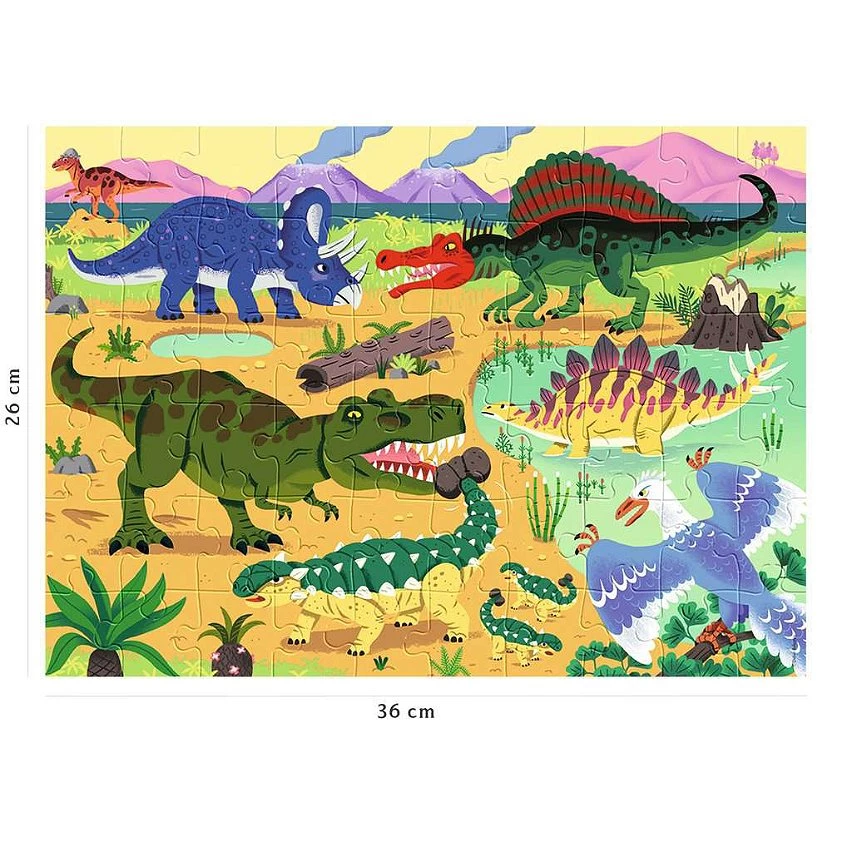 Coupon ❤️ Ravensburger Puzzle 60 P - Les Dinosaures Du Crétacé ✨ 5 Coupon ❤️ Ravensburger Puzzle 60 P - Les Dinosaures Du Crétacé ✨ – Image 3