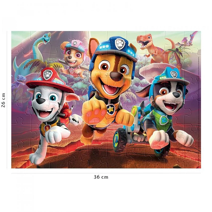 Nouveau ✔️ Ravensburger Puzzle 60 P - La PatPatrouille À La Rescousse Des Dinosaures - Paw: Paw Patrol Core ❤️ 5 Nouveau ✔️ Ravensburger Puzzle 60 P - La PatPatrouille À La Rescousse Des Dinosaures - Paw: Paw Patrol Core ❤️ – Image 3
