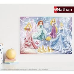 Vente flash 🧨 Ravensburger Puzzle 100 P - Princesses Étincelantes / Disney Princesses - Princess 🔔 -Ravensburger Soldes Boutique 4005556867202 6