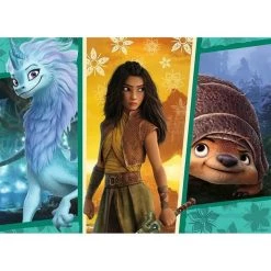 Promo 👏 RAYA & LE DERNIER DRAGON Puzzle 100 pieces - Raya l'aventuriere - Nathan - Puzzle Enfant + Trieur - Des 6 ans ❤️ -Ravensburger Soldes Boutique 4005556867714 2