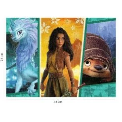 Promo 👏 RAYA & LE DERNIER DRAGON Puzzle 100 pieces - Raya l'aventuriere - Nathan - Puzzle Enfant + Trieur - Des 6 ans ❤️ -Ravensburger Soldes Boutique 4005556867714 3