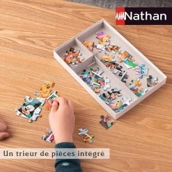 Promo 👏 RAYA & LE DERNIER DRAGON Puzzle 100 pieces - Raya l'aventuriere - Nathan - Puzzle Enfant + Trieur - Des 6 ans ❤️ -Ravensburger Soldes Boutique 4005556867714 4