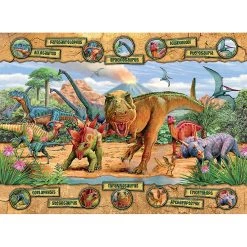 Budget 🛒 Ravensburger Puzzle 150 P - Les Espèces De Dinosaures 🌟 -Ravensburger Soldes Boutique 4005556868360 4