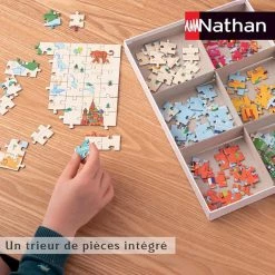 Remise ✨ Nathan Puzzle 250 p carte du monde 🧨 -Ravensburger Soldes Boutique 4005556868797 5