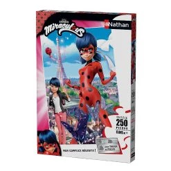 Bon marché ✨ Ravensburger Puzzle 250 P - Ladybug Protège Paris / Miraculous - Lady Bug ⭐