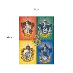 Meilleur prix 😉 Ravensburger Puzzle N 500 P - Les Quatre Blasons De Poudlard / Harry Potter - Wb: Harry Potter 🎉 -Ravensburger Soldes Boutique 4005556871162 7