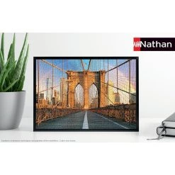 Meilleure vente 🎉 Ravensburger Puzzle N 500 P - Le Pont De Brooklyn 😀 -Ravensburger Soldes Boutique 4005556871247 4