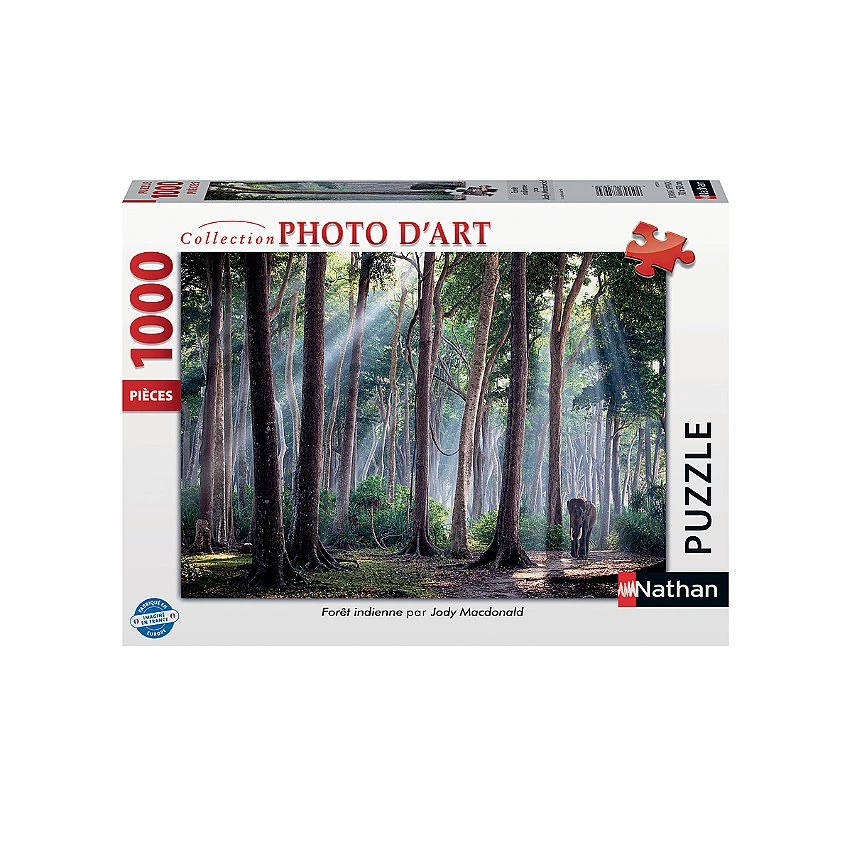 Coupon ✨ Ravensburger Puzzle N 1000 P - Forêt Indienne 😀 3 Coupon ✨ Ravensburger Puzzle N 1000 P - Forêt Indienne 😀