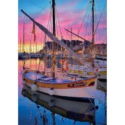 Acheter 🎁 Ravensburger Puzzle N 1500 P - Vue Sur Le Port De Sanary-Sur-Mer 👏 -Ravensburger Soldes Boutique 4005556872947 3