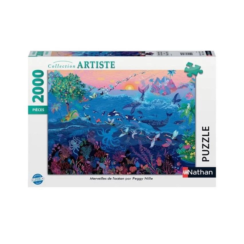 Meilleur prix 👍 Ravensburger Puzzle N 2000 P - Merveilles De L'océan / Peggy Nille ✔️ 3 Meilleur prix 👍 Ravensburger Puzzle N 2000 P - Merveilles De L'océan / Peggy Nille ✔️