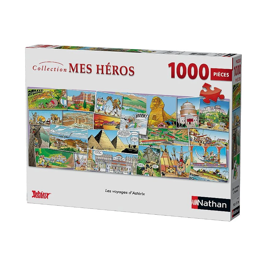 Offres 👍 Nathan Puzzle N 1000 P - Les Voyages D'astérix - Asterix 😀 3 Offres 👍 Nathan Puzzle N 1000 P - Les Voyages D'astérix - Asterix 😀