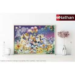 Meilleur prix ✔️ Nathan DISNEY Puzzle La Famille 1000 pcs ✨ -Ravensburger Soldes Boutique 4005556876167 6