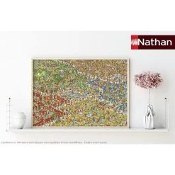 Acheter 💯 Nathan Puzzle n 1000 p - charlie au jardin / où est charlie 😉 -Ravensburger Soldes Boutique 4005556876211 4