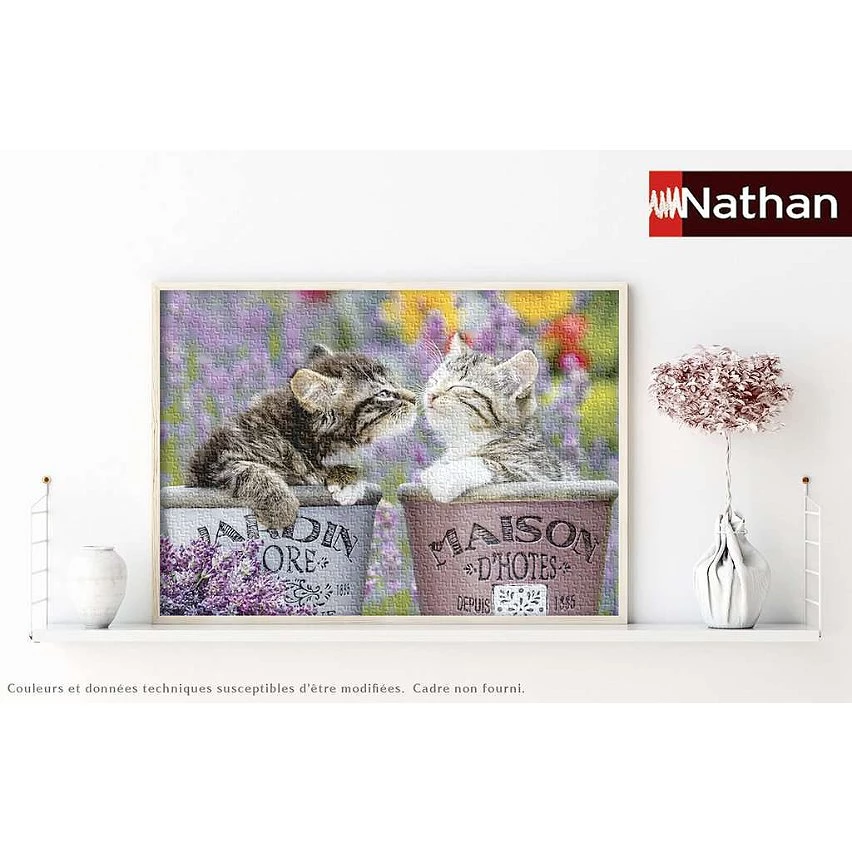 Coupon 😉 Nathan - Puzzle Adulte - Puzzle N 1000 p - Bisous de chatons - 87624 ⭐ 7 Coupon 😉 Nathan - Puzzle Adulte - Puzzle N 1000 p - Bisous de chatons - 87624 ⭐ – Image 5
