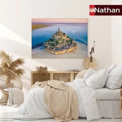 Tout neuf 🔔 Ravensburger Puzzle N 1500 P - Le Mont-Saint-Michel ✨ -Ravensburger Soldes Boutique 4005556878055 5