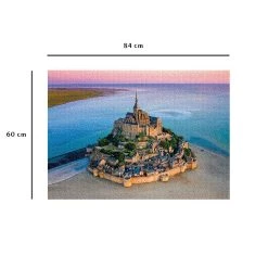 Tout neuf 🔔 Ravensburger Puzzle N 1500 P - Le Mont-Saint-Michel ✨ -Ravensburger Soldes Boutique 4005556878055 6