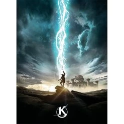 Remise 😉 Ravensburger Puzzle N 500 P - Arthur Pendragon Et L'épée Excalibur / Kaamelott - Kaamelott 🎁 -Ravensburger Soldes Boutique 4005556878215 4