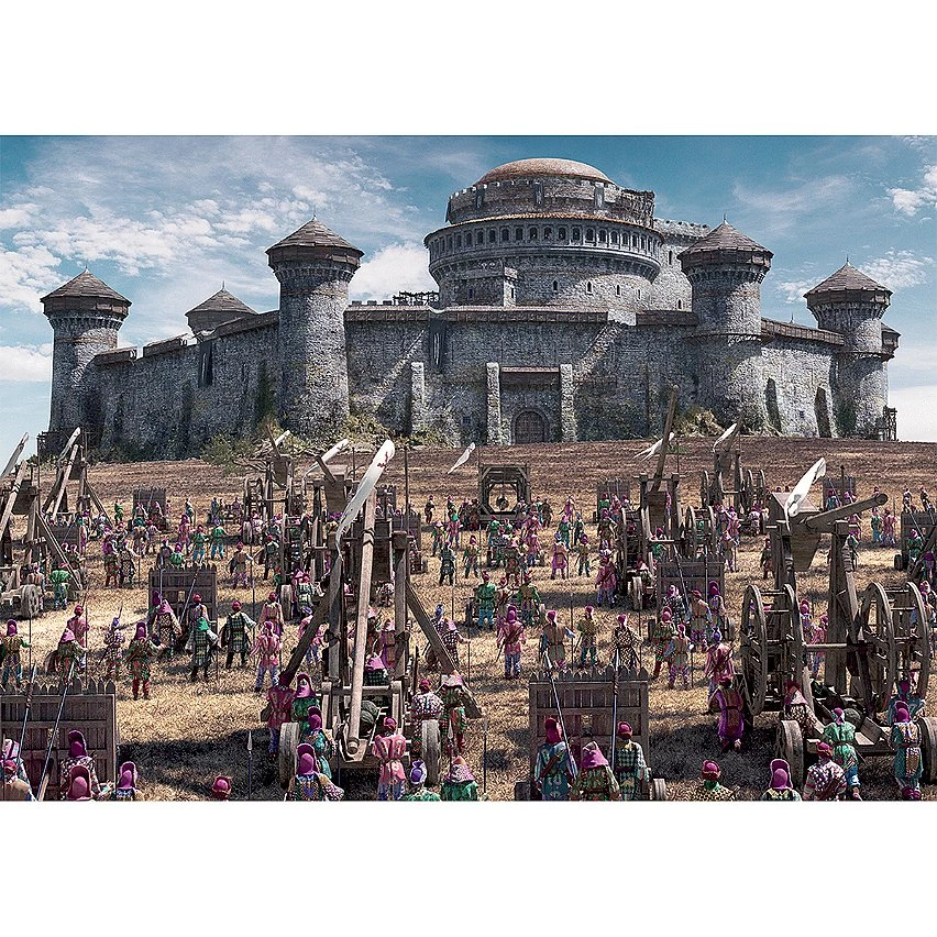 Remise 🔥 Ravensburger Puzzle N 1000 P - La Forteresse De Kaamelott - Kaamelott 💯 6 Remise 🔥 Ravensburger Puzzle N 1000 P - La Forteresse De Kaamelott - Kaamelott 💯 – Image 4